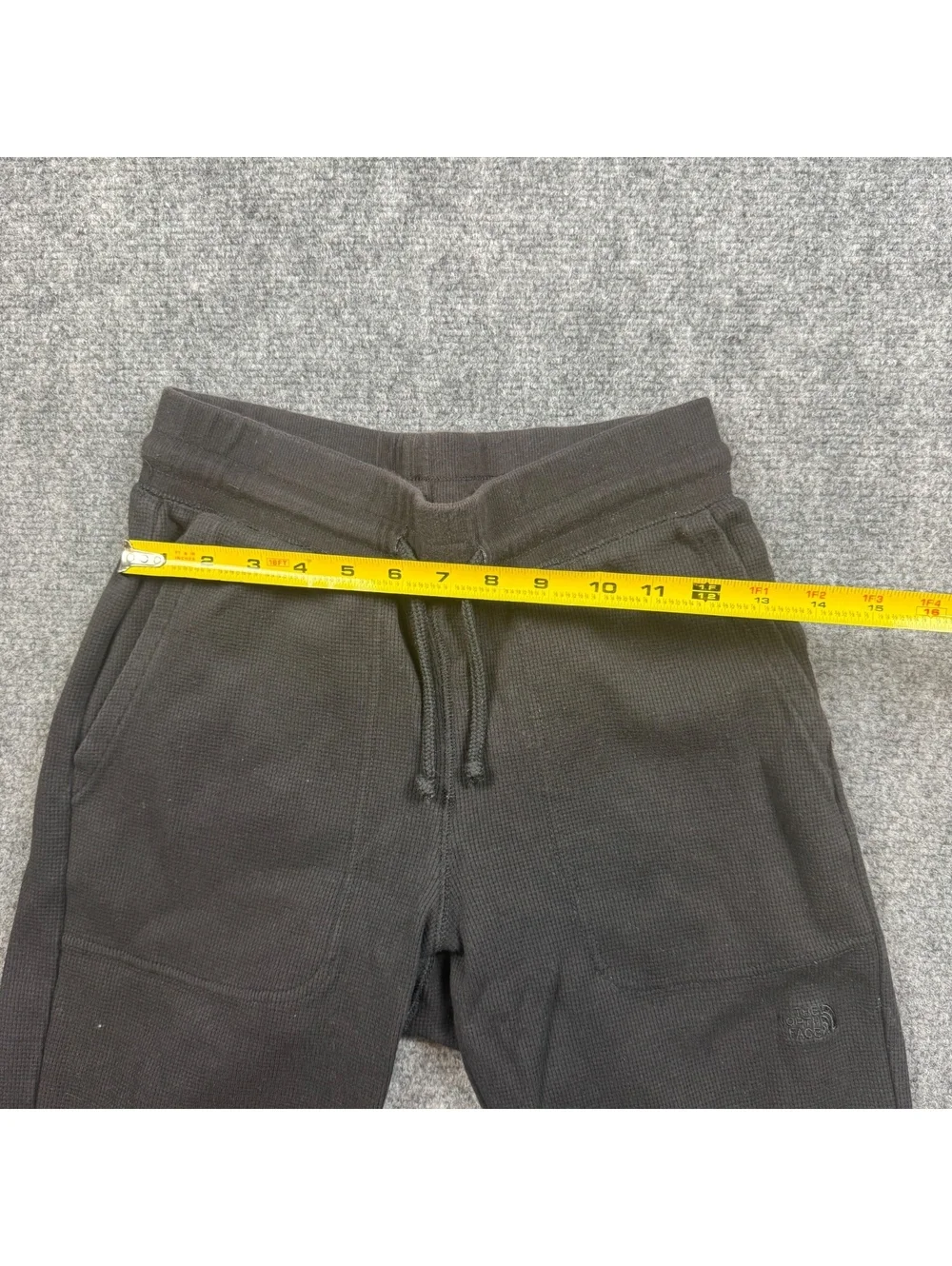 The North Face Men's Black Waffle Knit Jogger Sweatpants Size S